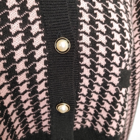 Majorelle Carrie houndstooth knit skirt set S - Picture 7 of 16